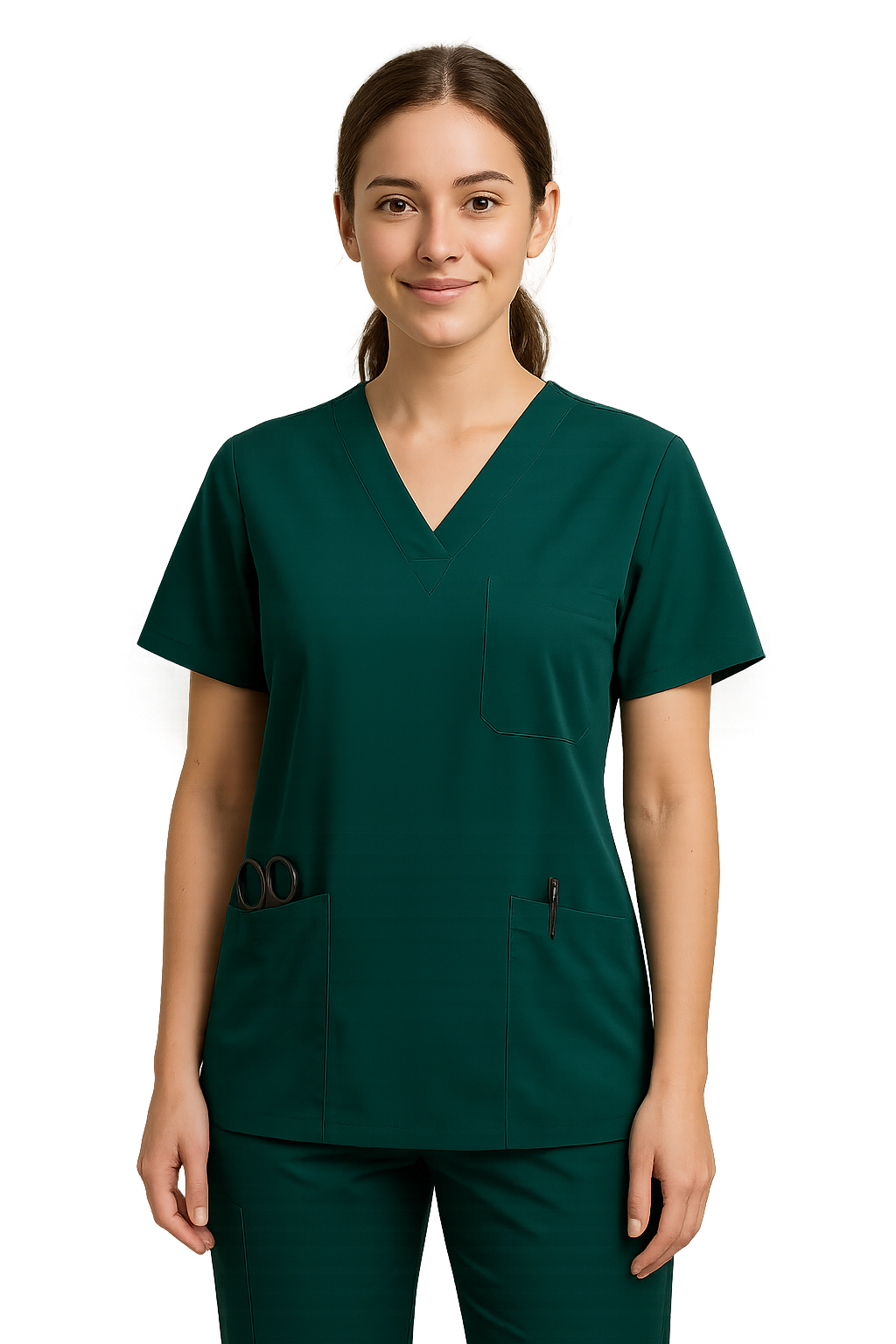 Scrubs Set Medical Uniforms Stretch
