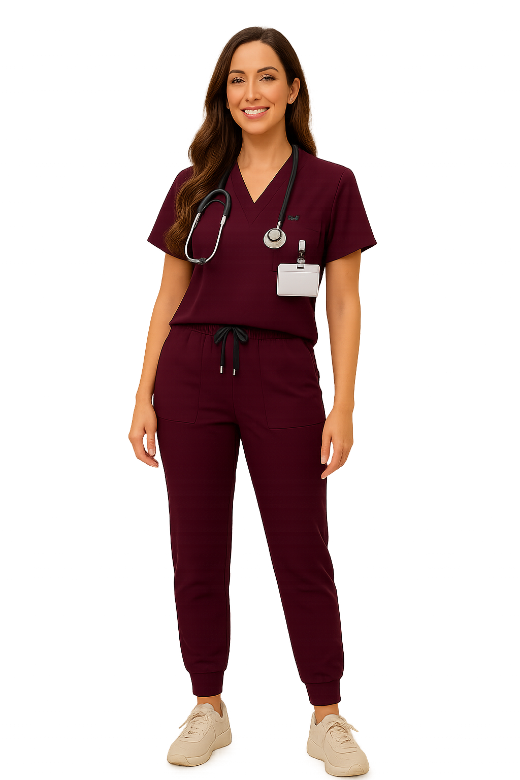 Fashion Surgical Uniforms Medical Scrub Set Doctor Nurse Clinical Workwear Nursing Suit Beauty Spa Work Clothes Scrubs Top Pants
