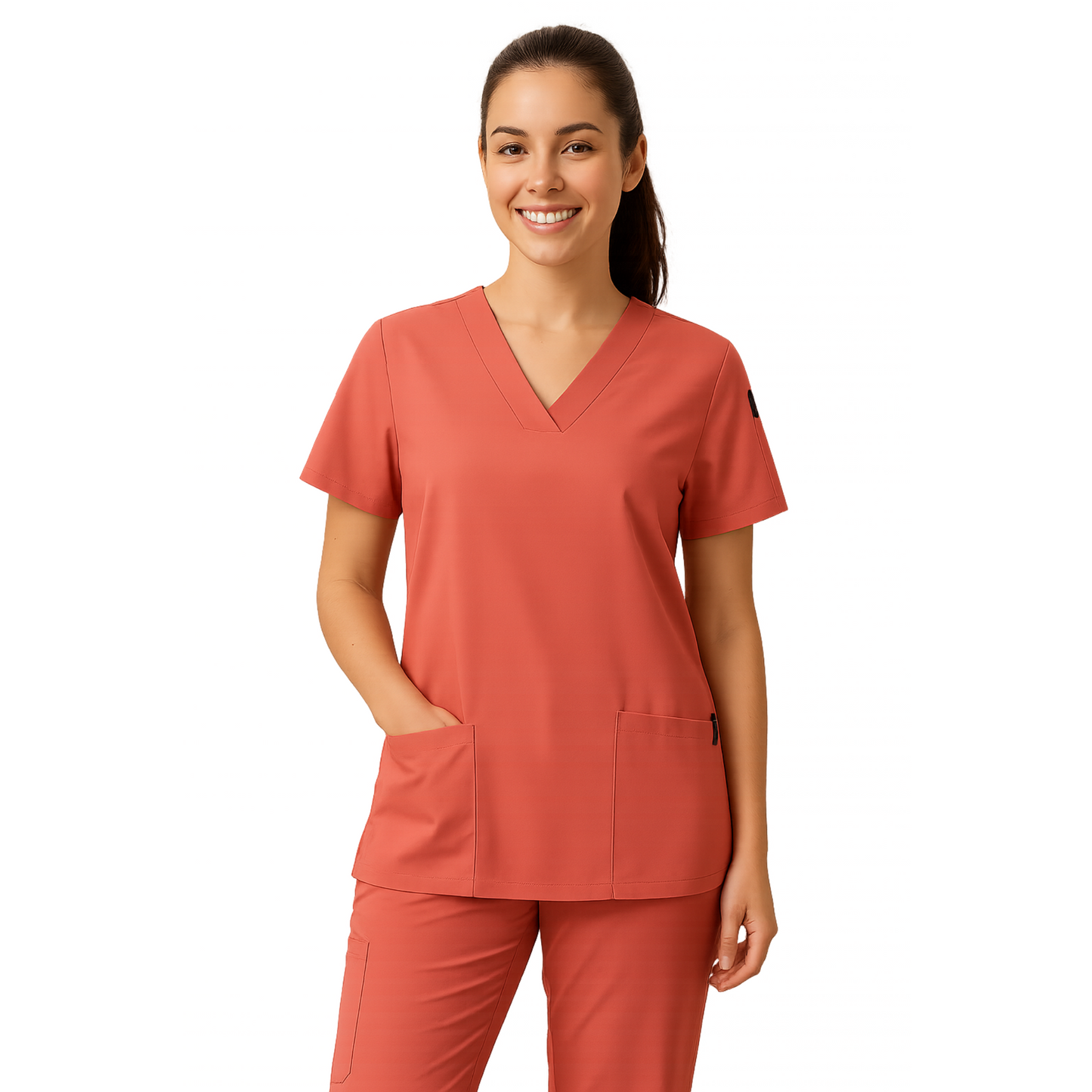 Scrubs Set Medical Uniforms Stretch