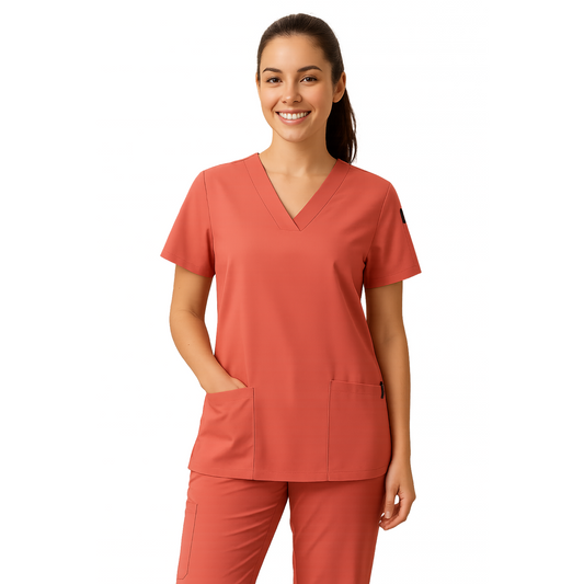 Scrubs Set Medical Uniforms Stretch