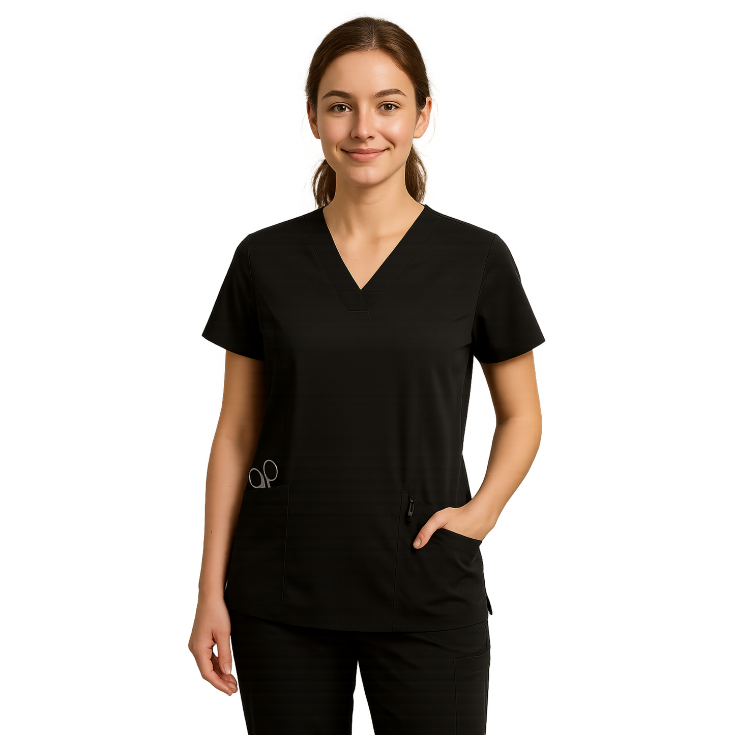 Scrubs Set Medical Uniforms Stretch