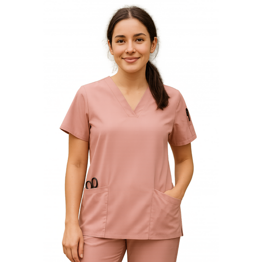Scrubs Set Medical Uniforms Stretch